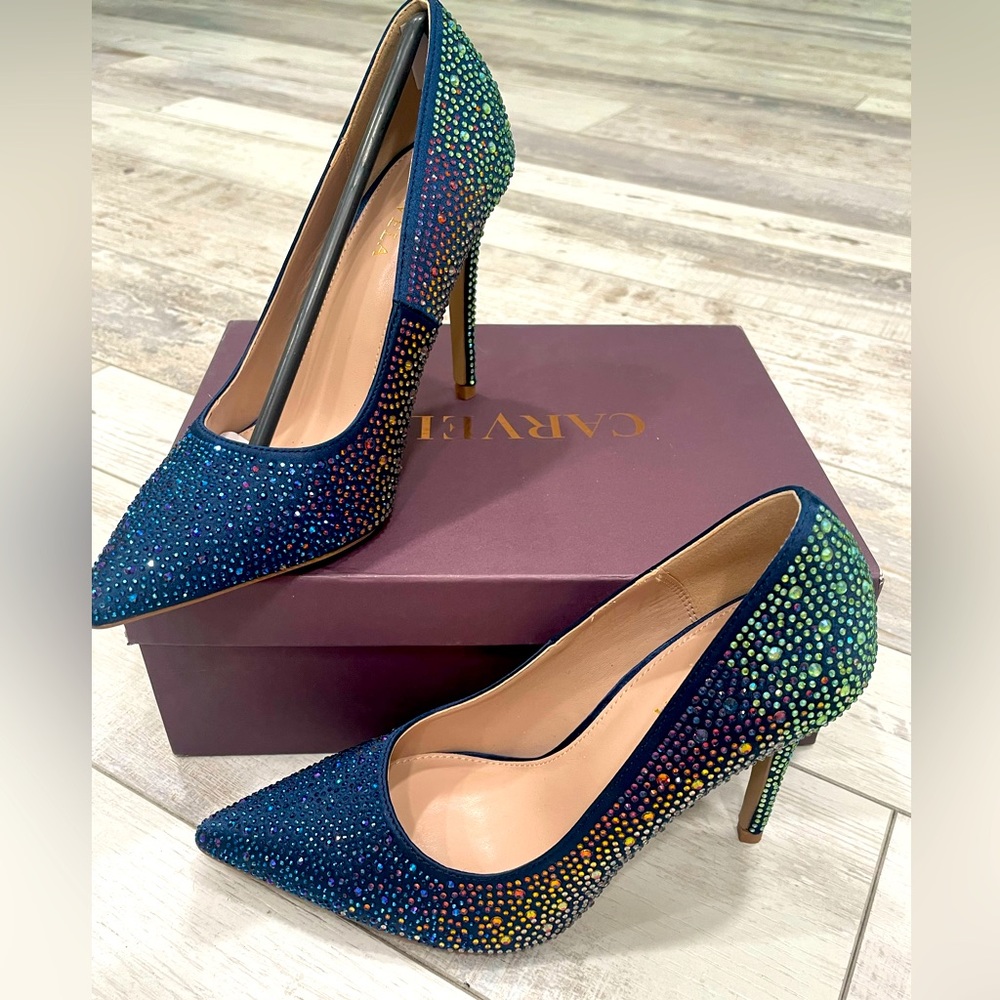 Carvela Kurt Geiger Women’s Lovebird crystal embellished heels
